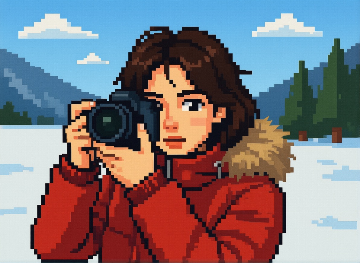 Turn into pixel style.