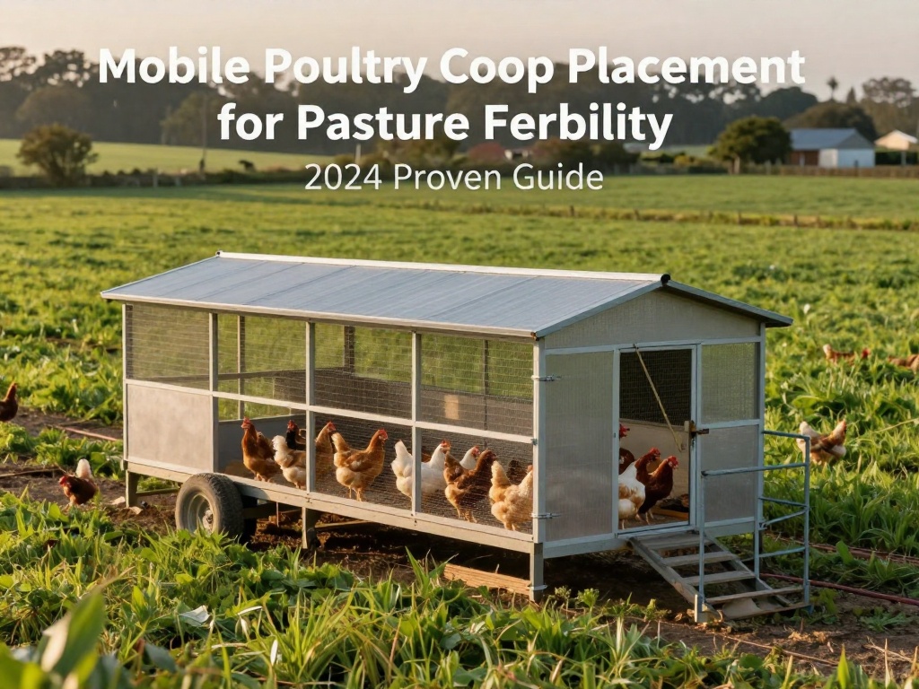 Mobile Poultry Coop Placement for Pasture Fertility: 2024 Proven Guide - mobile poultry coop placement for pasture fertility