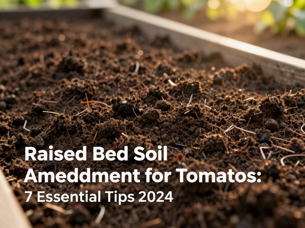 Raised Bed Soil Amendment for Tomatoes: 7 Essential Tips 2024 - raised bed soil amendment for tomatoes