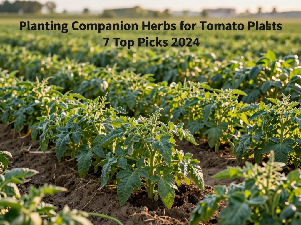 Planting Companion Herbs for Tomato Plants: 7 Top Picks 2024 - planting companion herbs for tomato plants