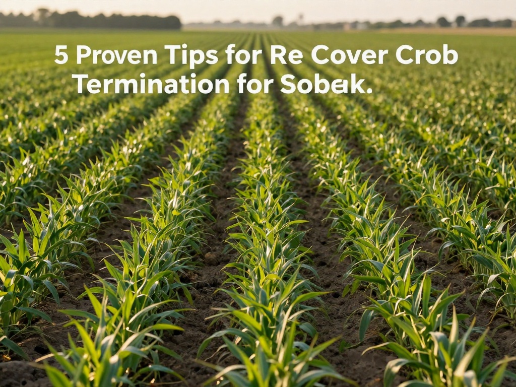 5 Proven Tips for Rye Cover Crop Termination for Soybeans - rye cover crop termination for soybeans