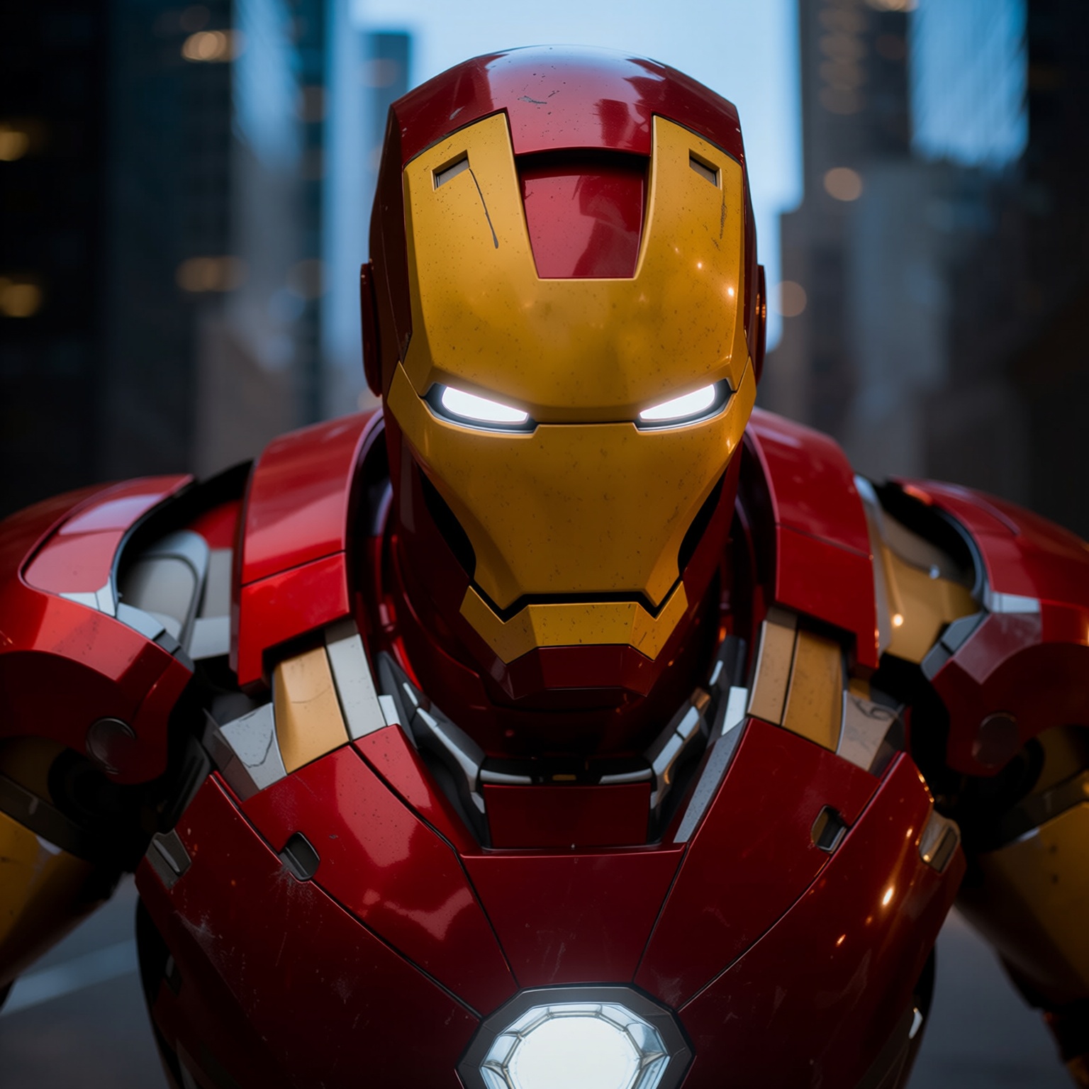 Turn the camera to a close-up.