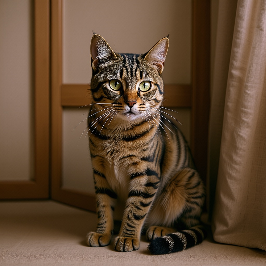 realism, become a real cat.