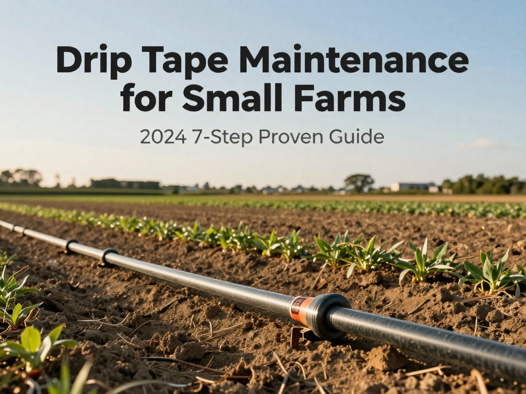 Drip Tape Maintenance for Small Farms: 2024 7-Step Proven Guide - drip tape maintenance for small farms