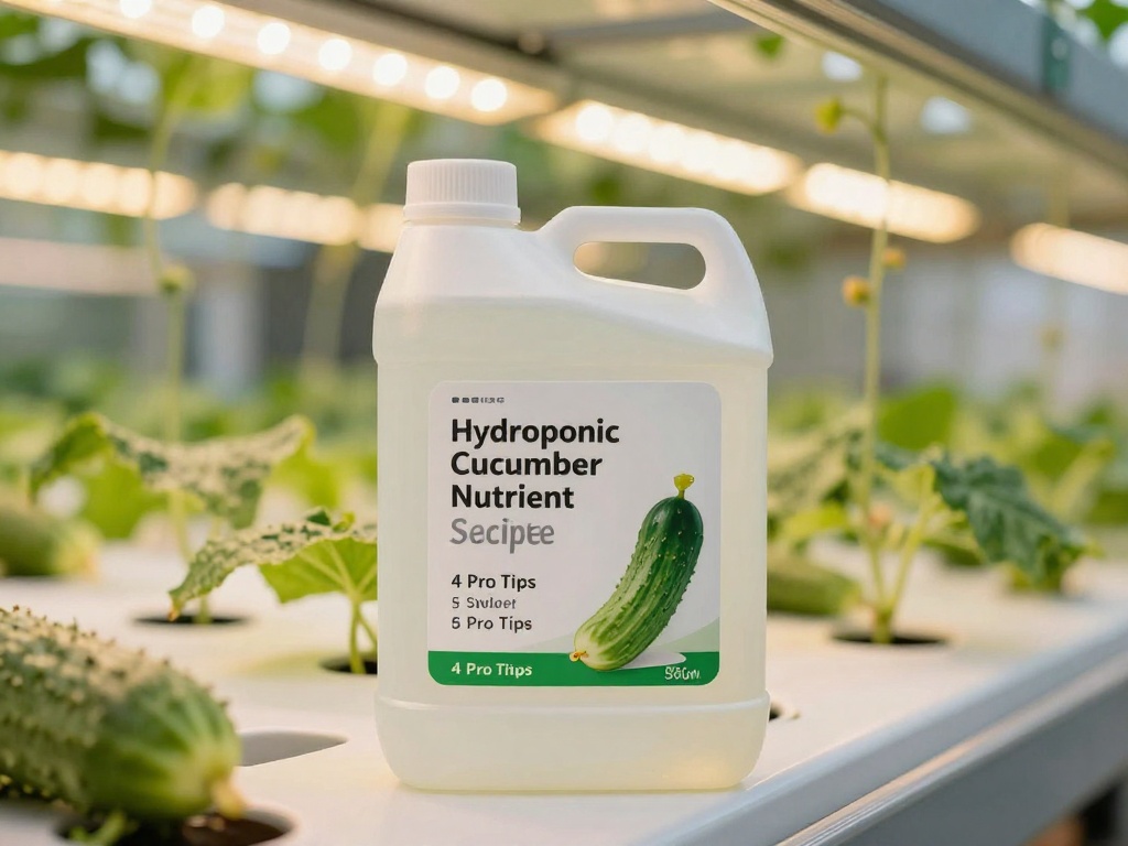 Hydroponic Cucumber Nutrient Solution Recipe: 4 Pro Tips - hydroponic cucumber nutrient solution recipe