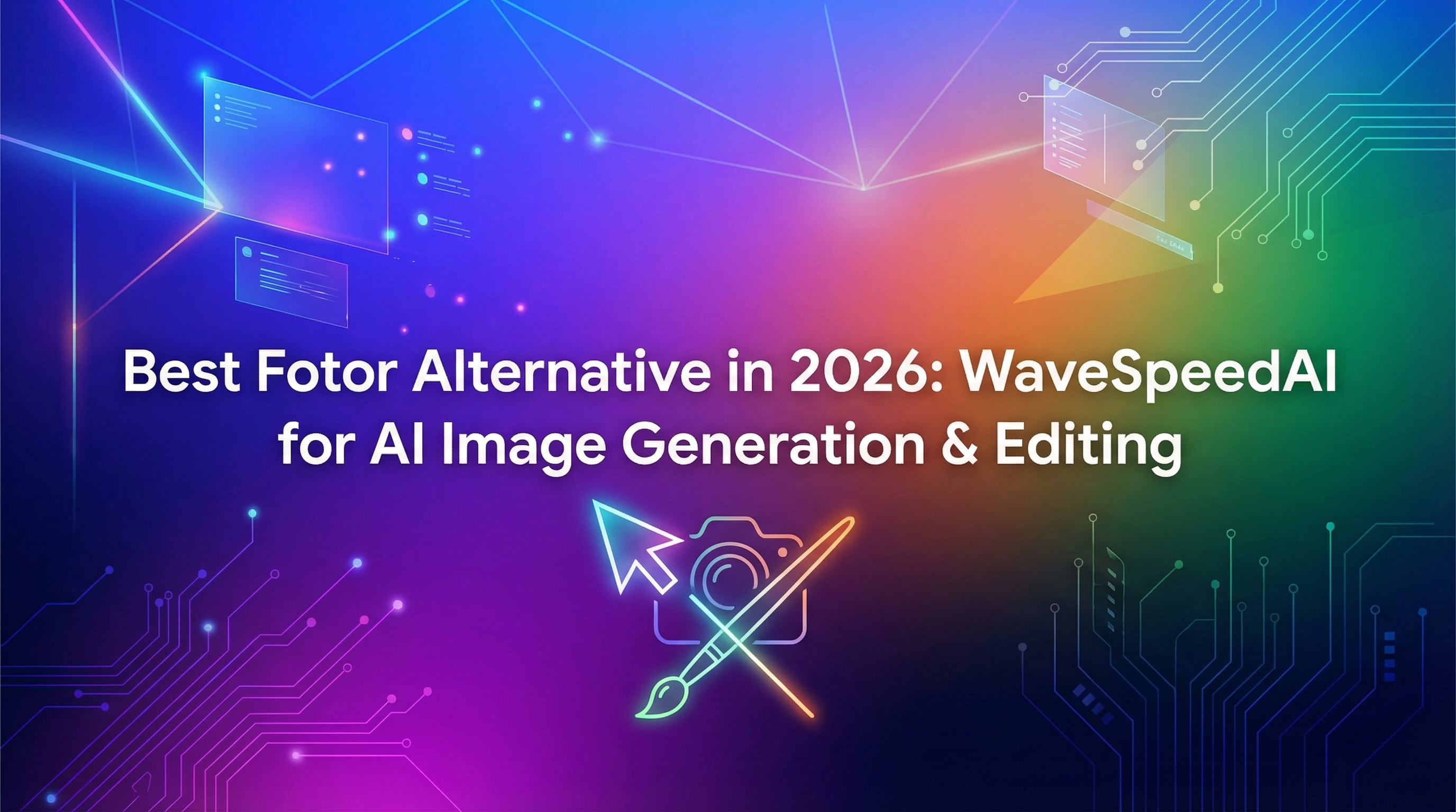 Best Fotor Alternative in 2026: WaveSpeedAI for AI Image Generation & Editing