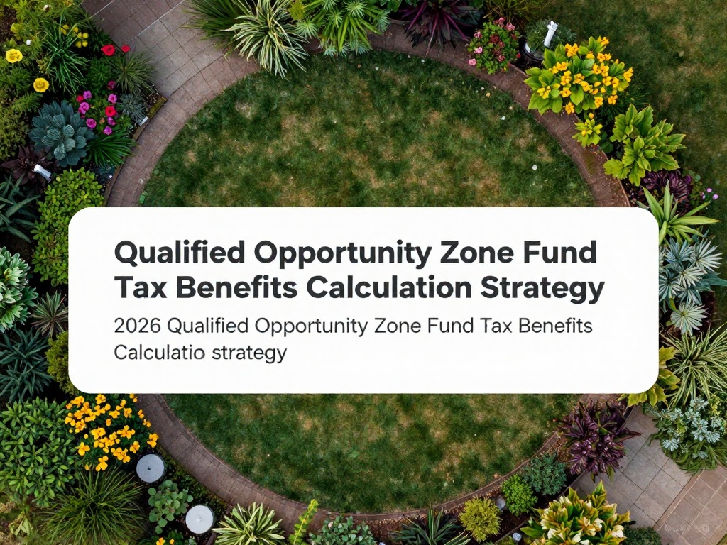 2026 Qualified Opportunity Zone Fund Tax Benefits Calculation