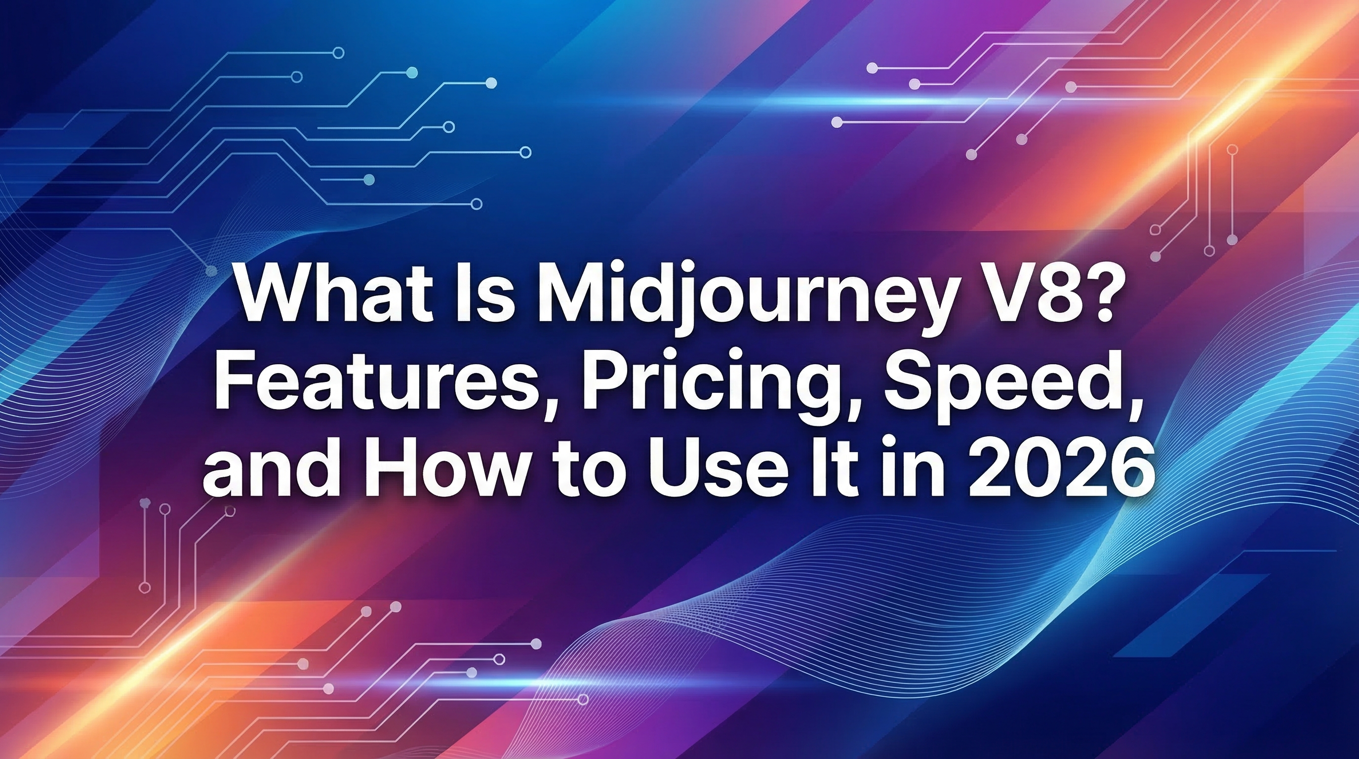 What Is Midjourney V8? Features, Pricing, Speed, and How to Use It in 2026