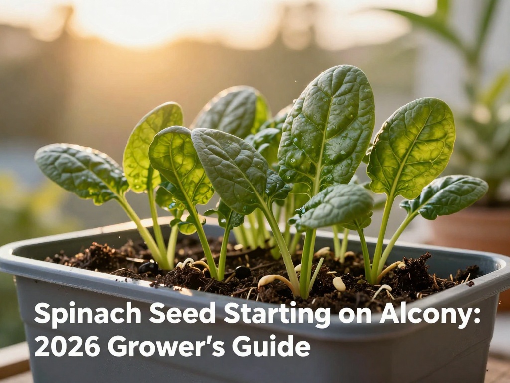 Spinach Seed Starting on Balcony: 2026 Grower's Guide - spinach seed starting on balcony