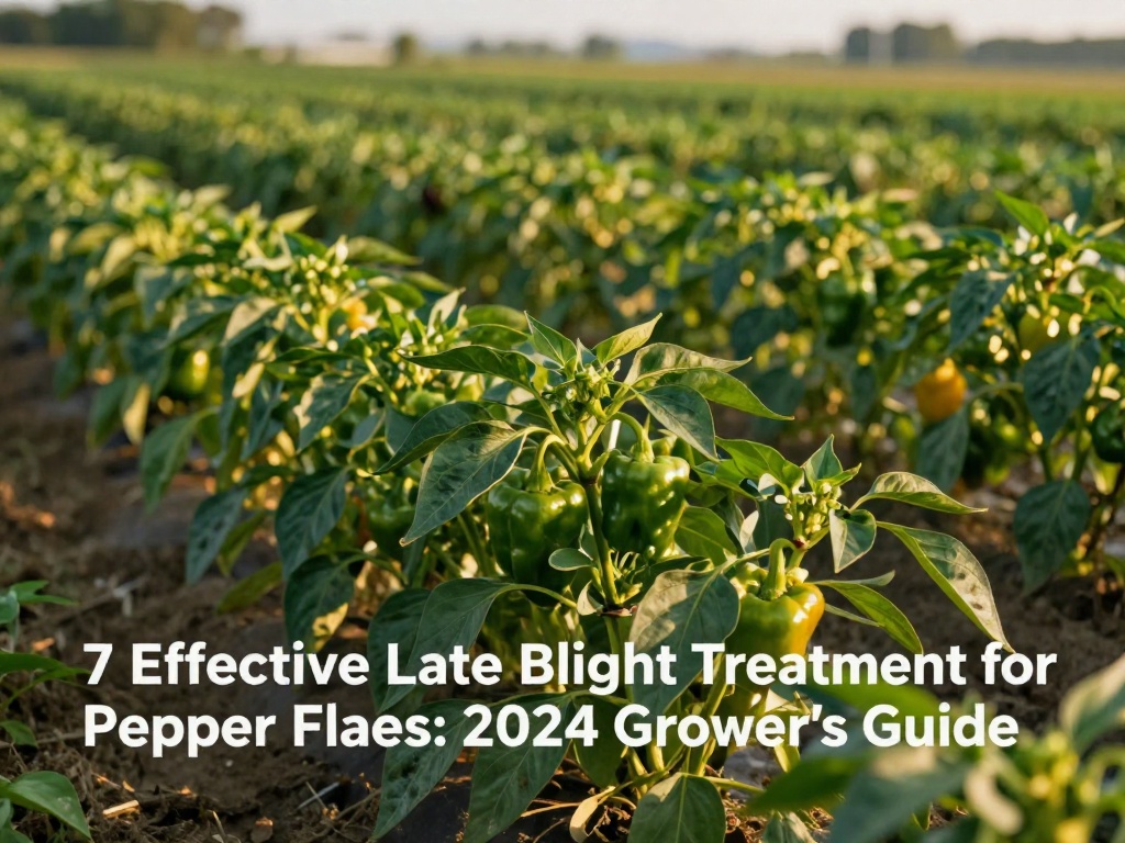 7 Effective Late Blight Treatment for Pepper Plants: 2024 Grower’s Guide - late blight treatment for pepper plants