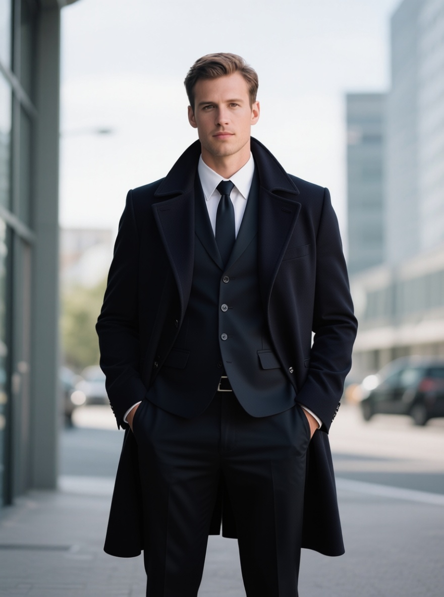 change the suit in to coat



