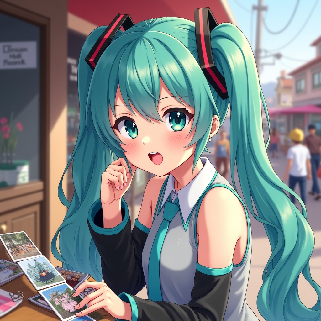 miku market stall