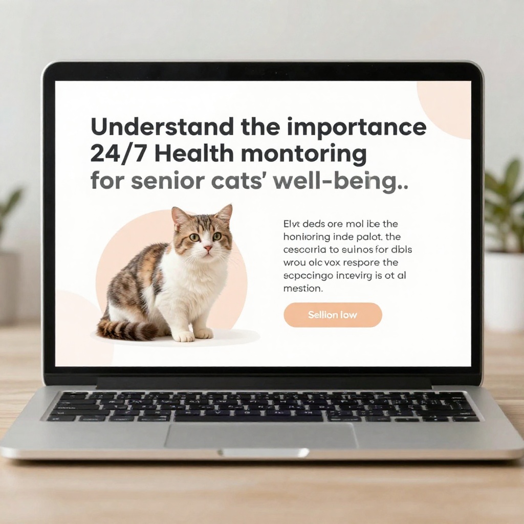 为何对老年猫进行全天候监控至关重要:主动健康管理指南